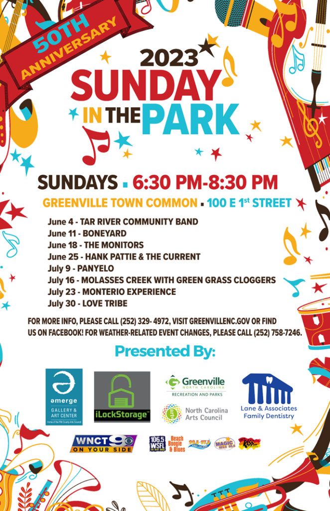 Sunday in the Park flyer